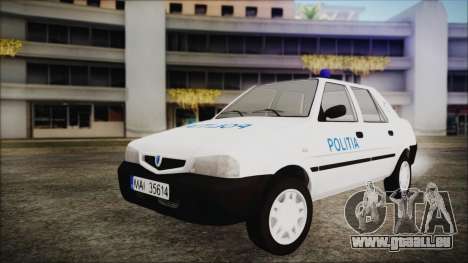 Dacia Solenza Politia für GTA San Andreas