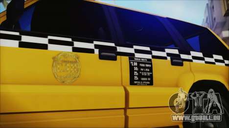 Albany Cavalcade Taxi (Saints Row 4 Style) pour GTA San Andreas