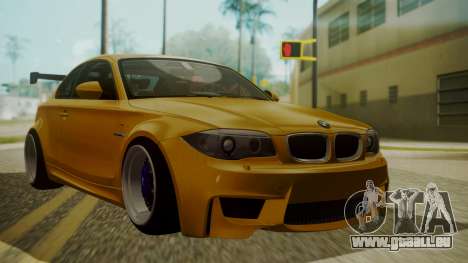 BMW 1M E82 without Sunroof pour GTA San Andreas