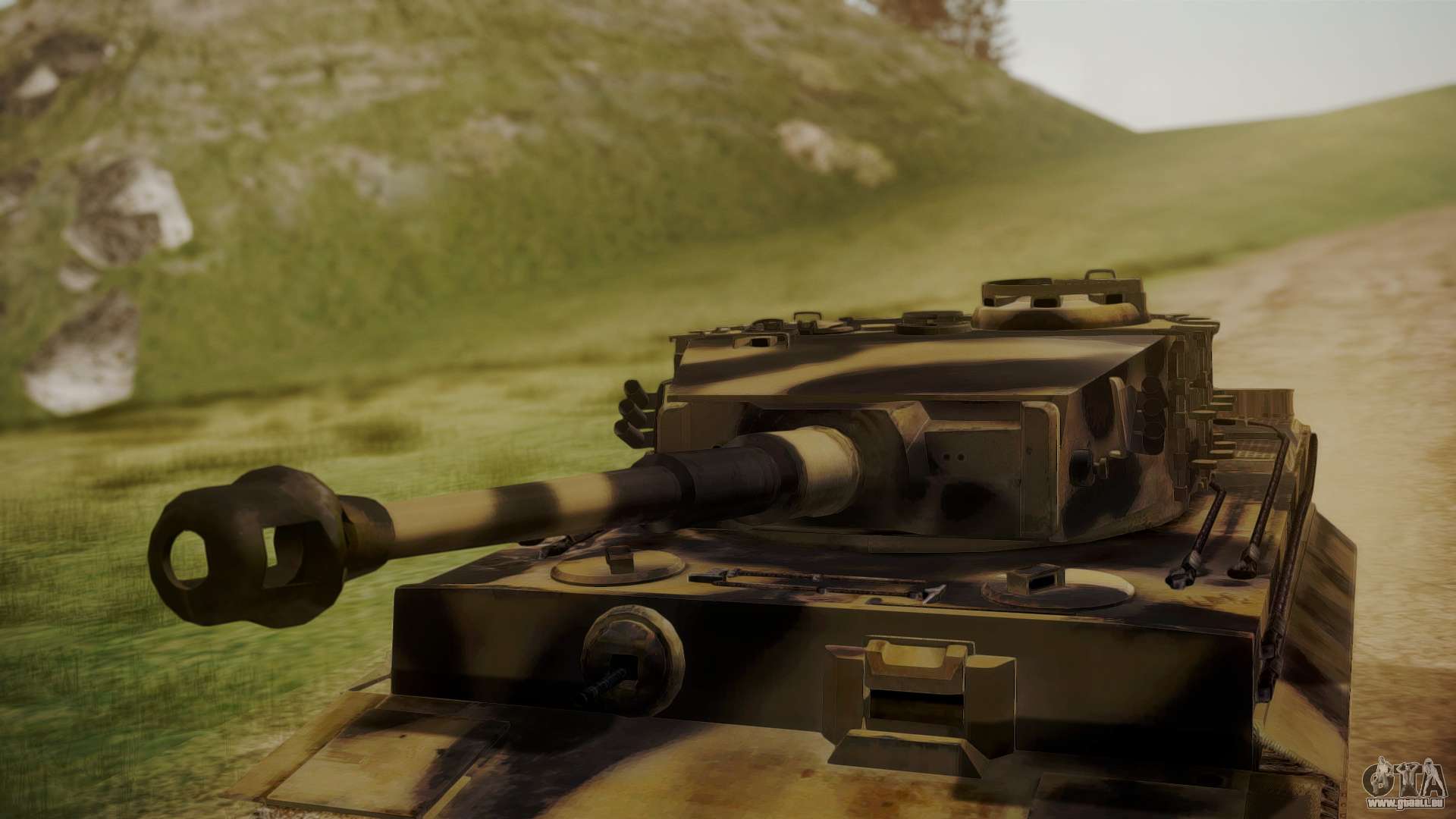 Panzerkampfwagen Vi Tiger Ausf H1 No Interior Fur Gta San