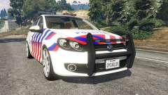 Volkswagen Golf Mk6 Dutch Police pour GTA 5