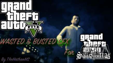Cleo GTA 5 Wasted and Busted Sound für GTA San Andreas