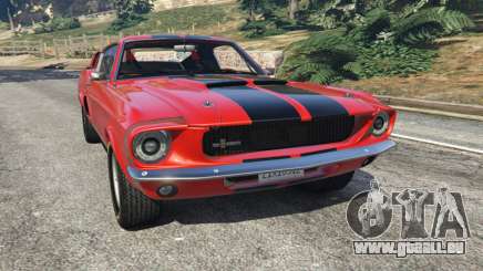 Shelby Mustang GT500 1967 [LowRiders] pour GTA 5