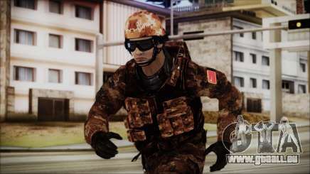 Chinese Army Desert Camo 1 pour GTA San Andreas