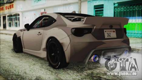 Toyota GT86 Rocket Bunny Tunable IVF pour GTA San Andreas