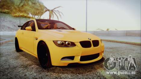 BMW M3 GTS 2011 IVF pour GTA San Andreas