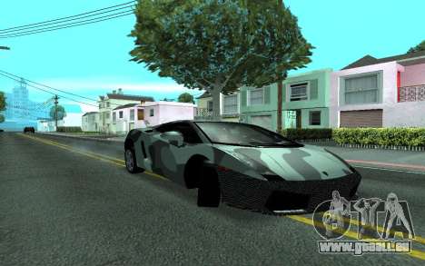 Lamborghini Gallardo Tunable für GTA San Andreas