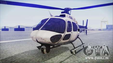 Batman Arkham Knight Police-Swat Helicopter für GTA San Andreas
