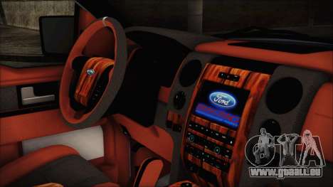 Ford F-150 SVT Raptor 2012 Stock Version pour GTA San Andreas