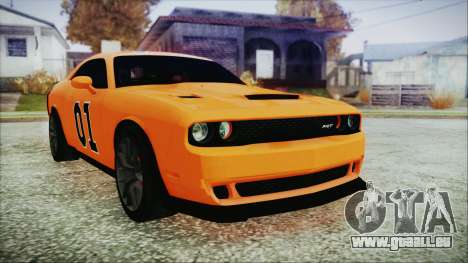 Dodge Challenger SRT 2015 Hellcat General Lee für GTA San Andreas