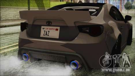 Toyota GT86 Rocket Bunny Tunable IVF pour GTA San Andreas
