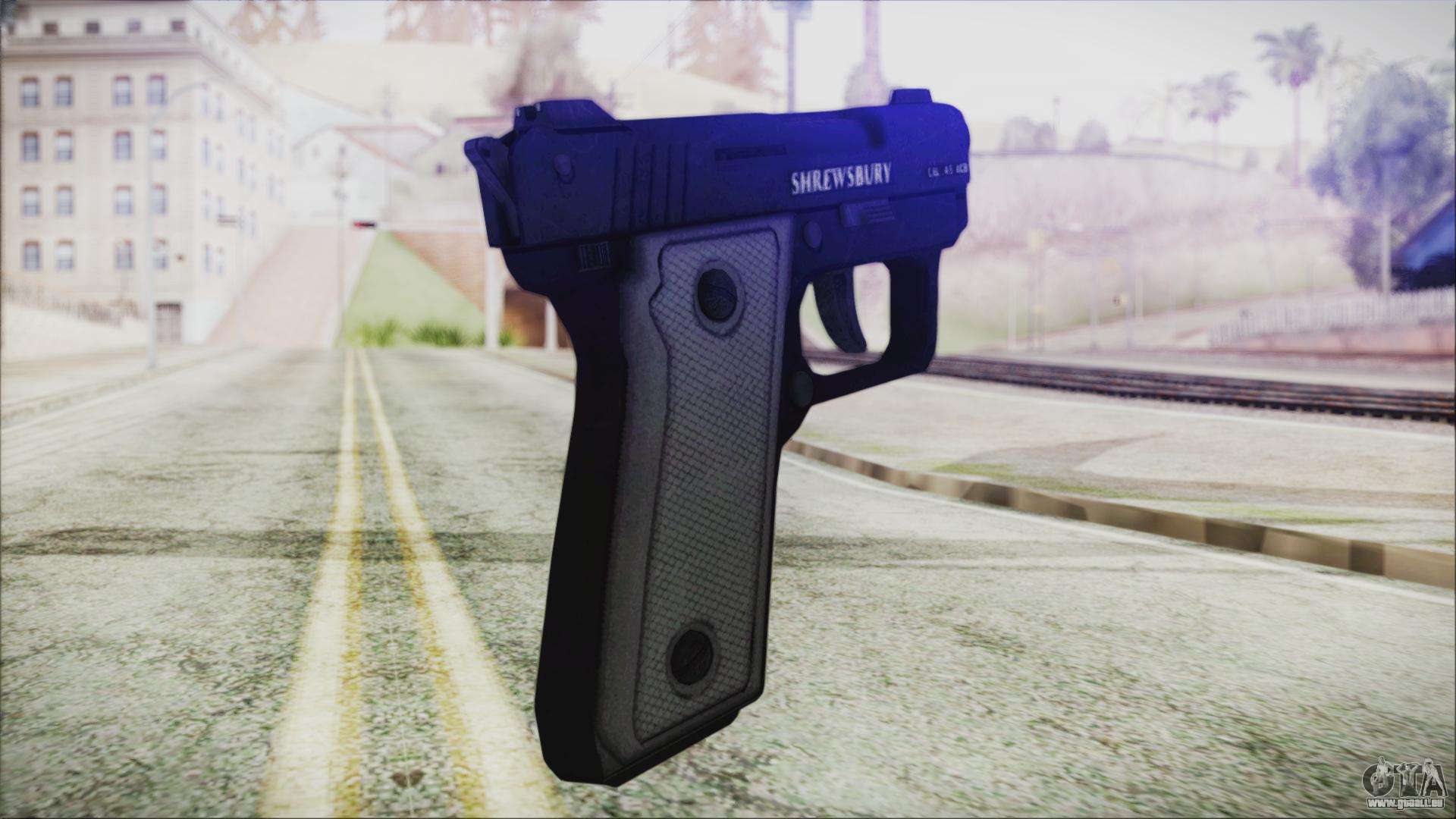  GTA  5  SNS Pistol Misterix 4 pour GTA  San Andreas