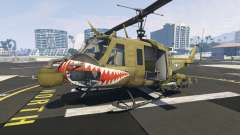 Bell UH-1D Iroquois Huey Gunship pour GTA 5