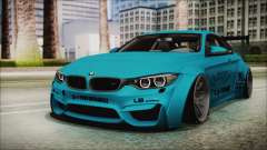 BMW M4 2014 Liberty Walk pour GTA San Andreas