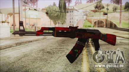 Xmas AK-47 für GTA San Andreas