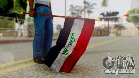 Iraq Flag HD für GTA San Andreas