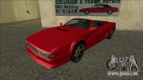 Cheetah Cabrio für GTA San Andreas