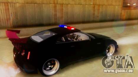 Nissan GT-R Police Rocket Bunny für GTA San Andreas