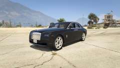 Rolls Royce Ghost 2014 pour GTA 5