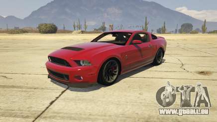 2013 Ford Mustang Shelby GT500 pour GTA 5
