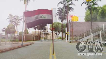 Iraq Flag HD für GTA San Andreas