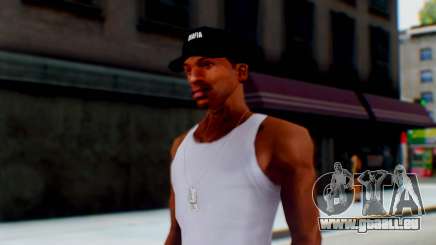 Mafia Cap Black White pour GTA San Andreas