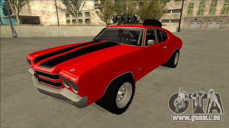 Chevrolet Chevelle Rusty Rebel pour GTA San Andreas