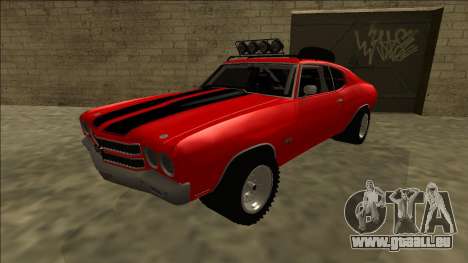 Chevrolet Chevelle Rusty Rebel pour GTA San Andreas