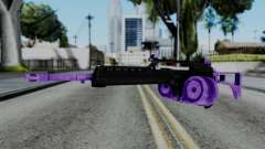 Purple M4 pour GTA San Andreas