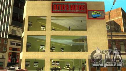Die Wiederbelebung von Autohaus Ottos autos für GTA San Andreas