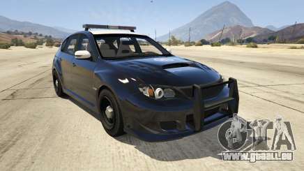 LAPD Subaru Impreza WRX STI pour GTA 5