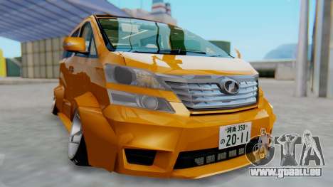 Toyota Vellfire S Class für GTA San Andreas