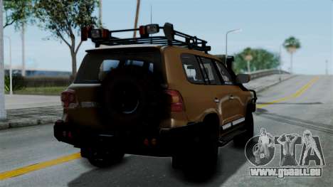 Toyota Land Cruiser 2013 Off-Road pour GTA San Andreas