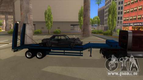 Trailer with Hydaulic Ramps pour GTA San Andreas