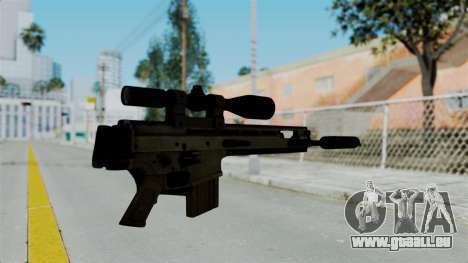 SCAR-20 v2 Folded pour GTA San Andreas