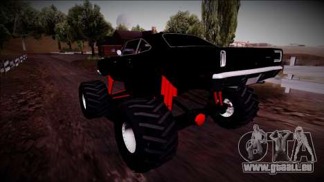 1969 Plymouth Road Runner Monster Truck pour GTA San Andreas