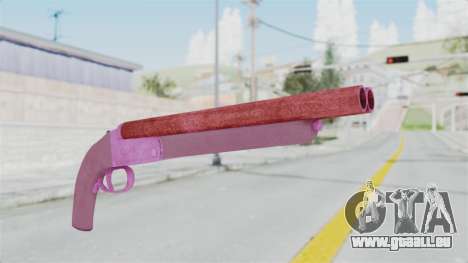 Double Barrel Shotgun Pink Tint (Lowriders CC) für GTA San Andreas
