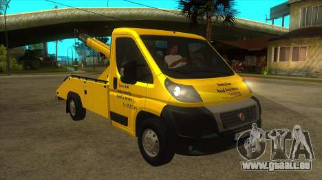 Fiat Ducato Road Asisstance pour GTA San Andreas