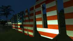 New Vinewood colors USA flag pour GTA San Andreas