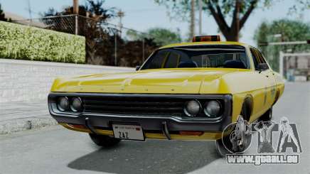 Dodge Polara 1971 Kaufman Cab pour GTA San Andreas