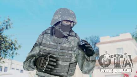 Acu Soldier Balaclava v3 für GTA San Andreas