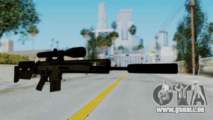 SCAR-20 v2 Supressor für GTA San Andreas