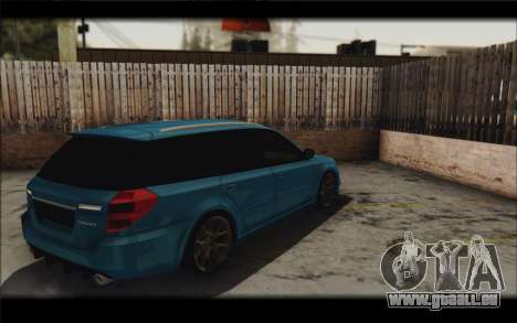 Subaru Legacy STi Wagon 2008 pour GTA San Andreas