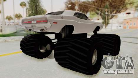 Dodge Challenger 1970 Monster Truck pour GTA San Andreas