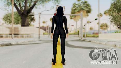 DoA5 LR Nyotengu Black Leather pour GTA San Andreas