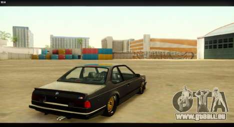 BMW M635 CSi (E24) für GTA San Andreas