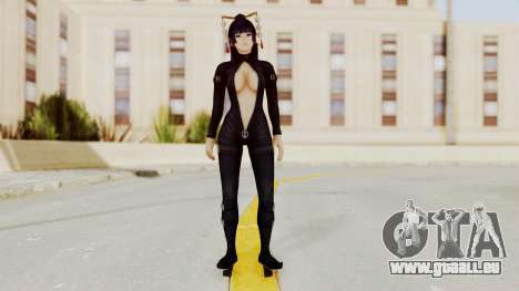 DoA5 LR Nyotengu Black Leather pour GTA San Andreas