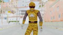 Power Rangers Ninja Storm - Yellow für GTA San Andreas