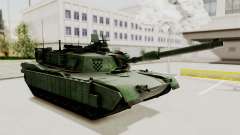 M1A2 Abrams Woodland Croatian für GTA San Andreas