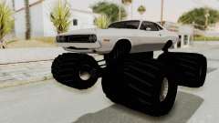 Dodge Challenger 1970 Monster Truck pour GTA San Andreas